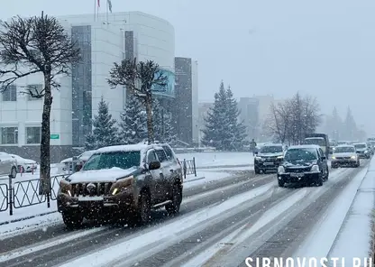 В Красноярске с 19 февраля изменятся дорожные знаки на Бугаче