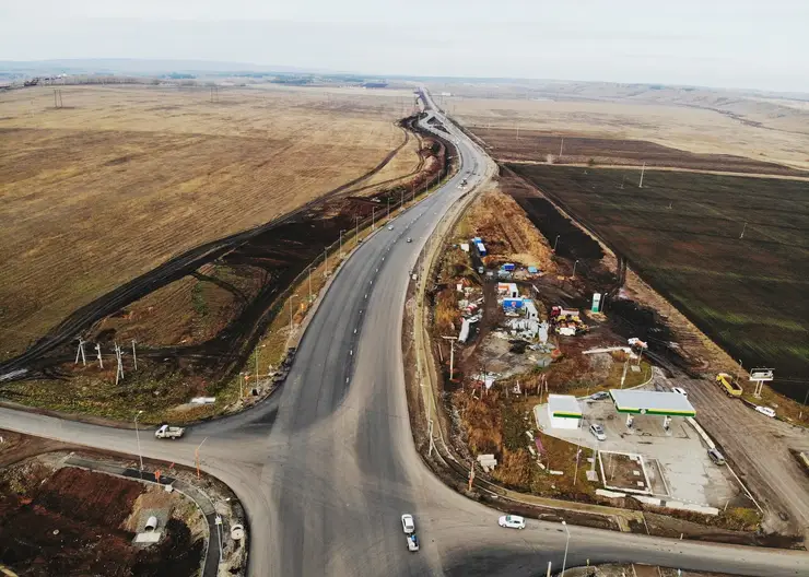 Более 10 км линий освещения обновили на дорогах Красноярского края в этом году