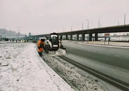 Сколько снега собрали дорожники с красноярских улиц