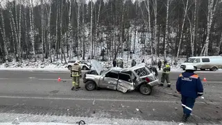 Авария на дивногорской трассе: есть пострадавшие
