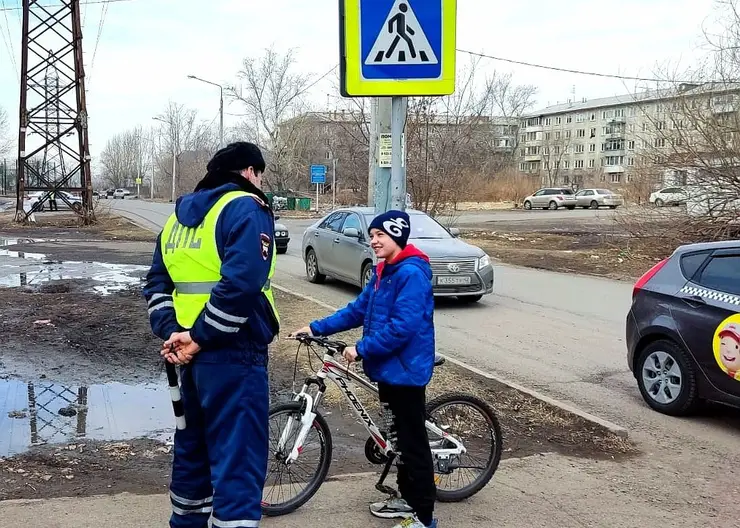 В Красноярске с начала года дети нарушили ПДД более 400 раз