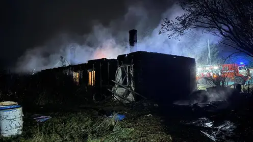 Женщина с ребенком погибли в пожаре в Емельяновском районе Красноярского края