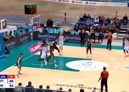 Баскетбольный «Енисей» обыграл «Астану» в Казахстане со счетом 78:63