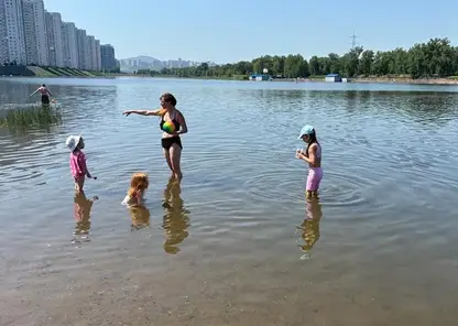 Красноярцев штрафуют за купание в неположенных местах