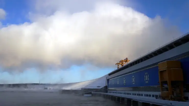 Богучанская ГЭС получила паспорт готовности к зиме