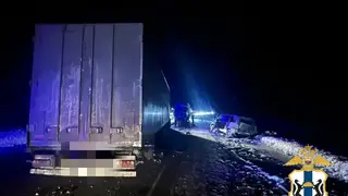 В Новосибирской области микроавтобус вылетел на встречку и столкнулся с грузовиком — пятеро погибших В Новосибирской области микроавтобус вылетел на встречку и столкнулся с грузовиком — пятеро погибших