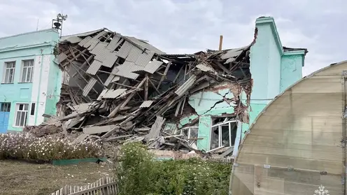 Режим ЧС ввели в Татарске Новосибирской области из-за обрушения школы