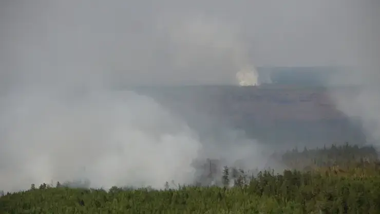 Противопожарный режим отменили в большинстве районов Красноярского края