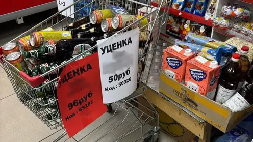 В Норильске магазин шокировал количеством несвежих продуктов