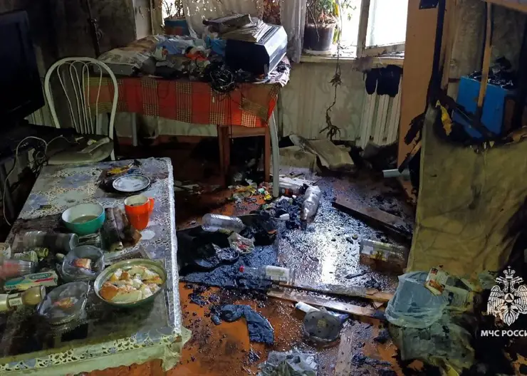 Уснул с сигаретой в руке. В Дивногорске в пожаре погиб пожилой мужчина