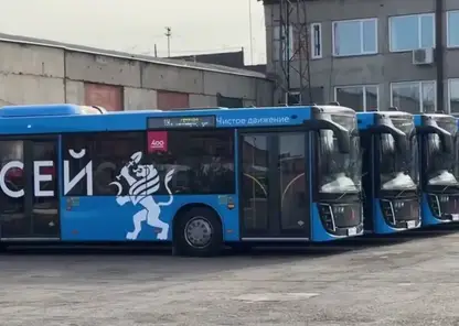 Первые 40 газомоторных автобусов вышли на маршруты Красноярск