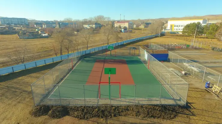 В Новосёловском районе появились новые спортивные площадки