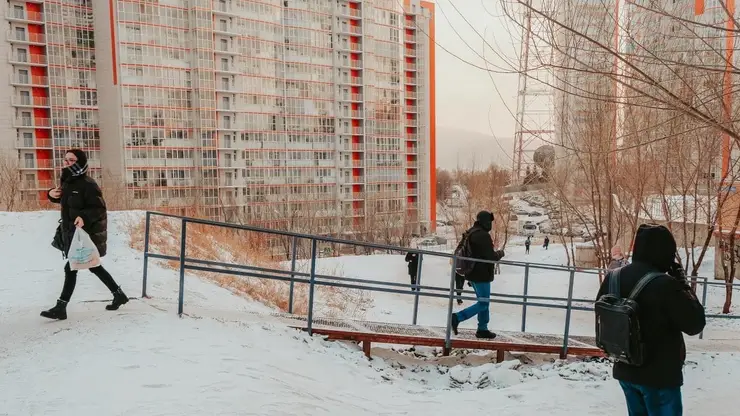 Красноярск в конце недели может накрыть снегопад