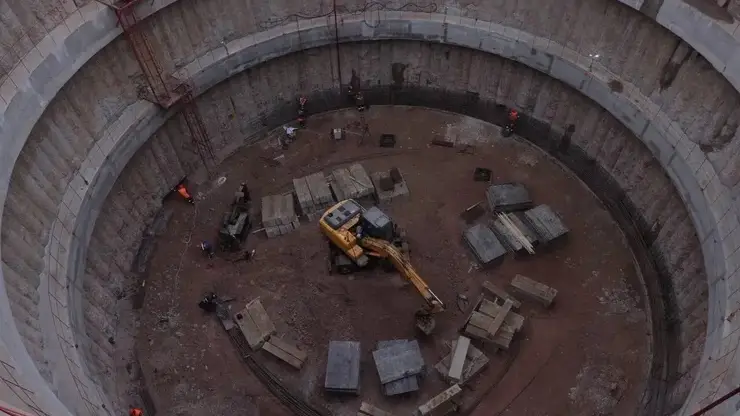 Первый тоннель красноярского метро соединит «Высотную» и «Копылова» уже летом