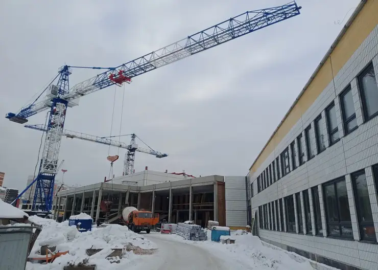 В Сосновоборске возобновилось строительство новой школы на 1280 мест