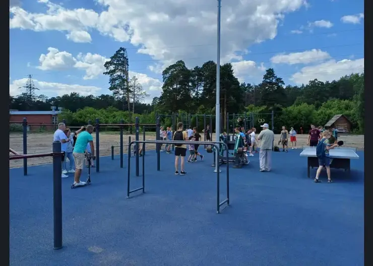 Первая «умная площадка» открылась в Новосибирске на стадионе «Красное знамя»