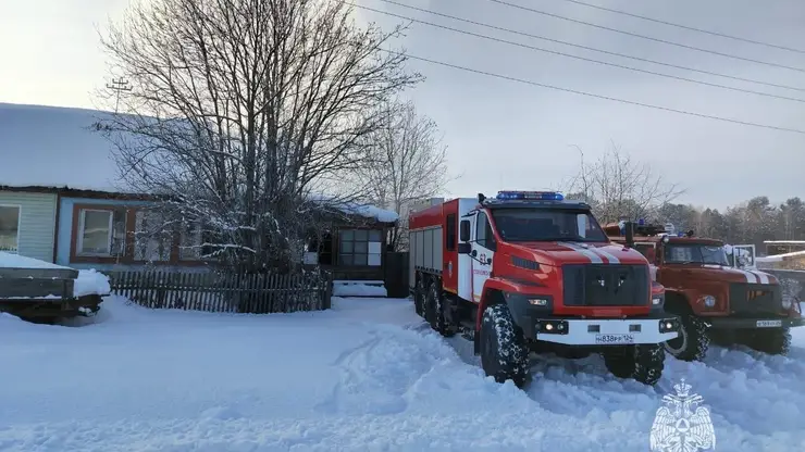 Мужчина погиб при пожаре в Сухобузимском районе