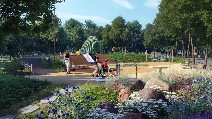 В Красноярске благоустроят сквер Чернышевского в Покровке