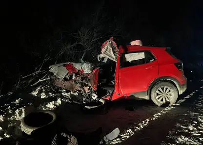 В Боготольском районе столкнулись автобус и легковушка: один погибший