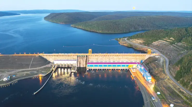 Богучанская ГЭС выполняет задачи навигационного периода