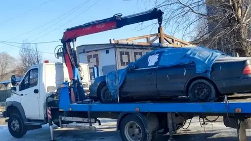 Борьбу с брошенными автомобилями продолжают в Красноярске