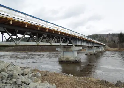 В Ирбейском районе отремонтировали мост через реку Агул