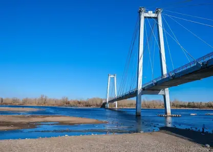 В Красноярске на метр увеличится уровень воды в Енисее к концу октября