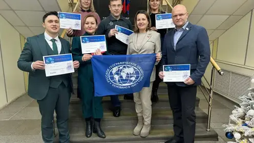 В Красноярском крае написали «Географический диктант» на снежной поляне, в арктическом порту, под водой и в самолёте