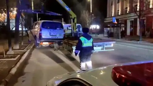 В центре Красноярска стартовали ночные рейды ГИБДД