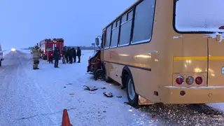 Уголовное дело возбудили из-за ДТП со школьным автобусом в Красноярском крае Уголовное дело возбудили из-за ДТП со школьным автобусом в Красноярском крае