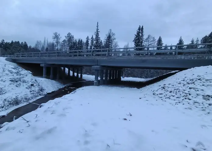 В Красноярском крае в этом году введут в строй 10 обновлённых мостов
