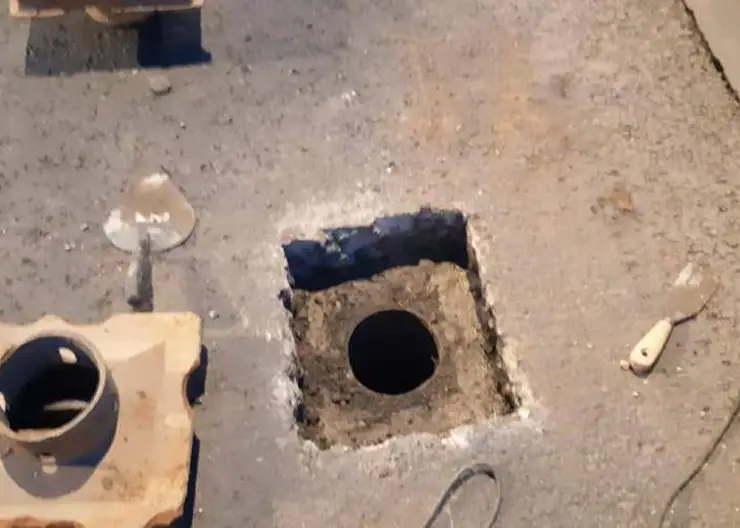 В Красноярске продолжаются ночные работы на Коммунальном мосту