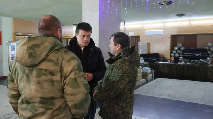 Красноярский край поддерживает бойцов в ЛНР