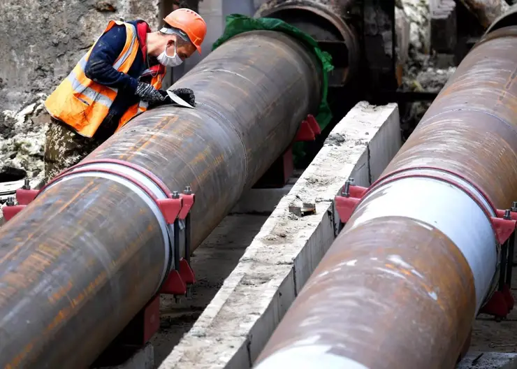 В Красноярске останутся перекрытыми две улицы из-за ремонта труб