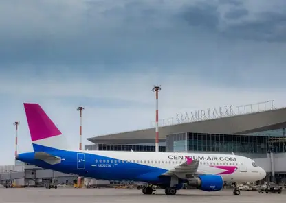 Красноярский аэропорт принял первый рейс нового иностранного перевозчика — авиакомпании Centrum Air
