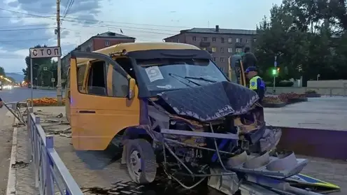 Водитель маршрутки на большой скорости сбил пятерых пешеходов с детьми на «зебре» в Тыве