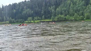 Семья пропала во время сплава по реке Кан под Зеленогорском