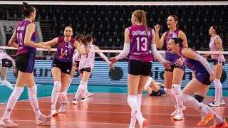 Волейболистки «Енисея» завершили год победой над «Минчанкой»