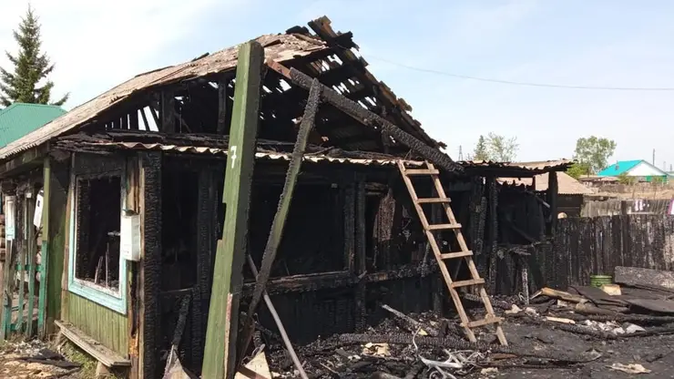 В Красноярском крае при пожаре погибла 5-летняя девочка