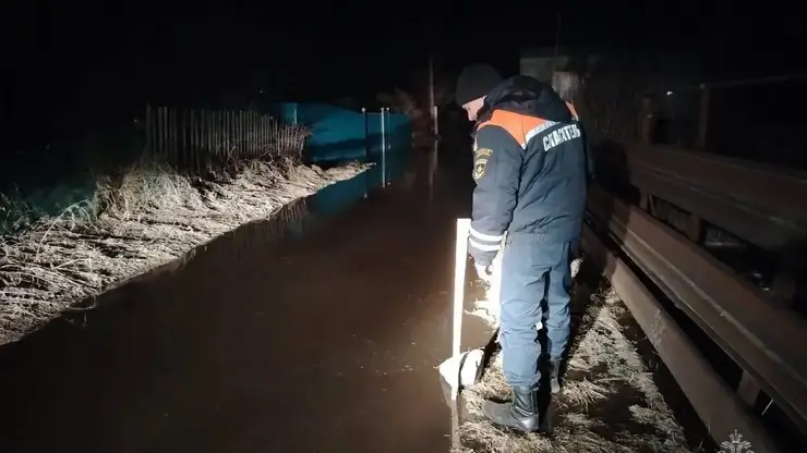 В Красноярском крае из-за подъема воды в Чулыме подтопило 57 дачных участков