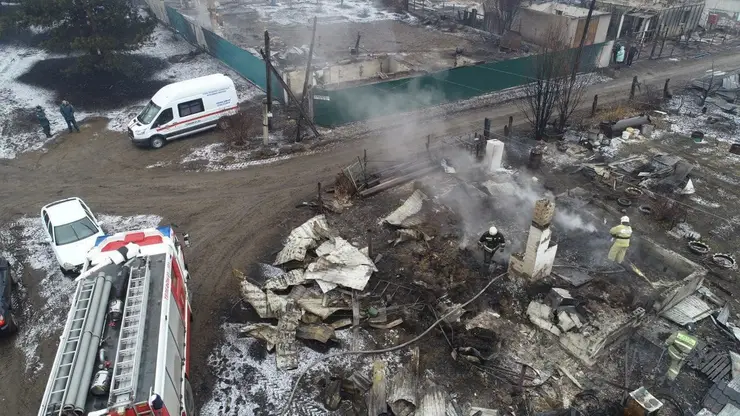 В Минусинском районе после пожара возбудили уголовные дела