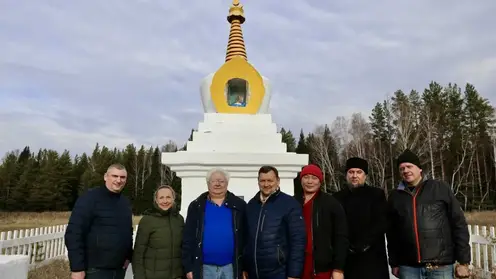 В Емельяновском районе Красноярского края почтили память выдающегося буддийского лидера