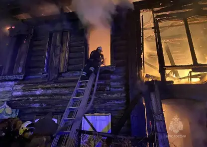 Два человека погибли при пожаре в Ачинске