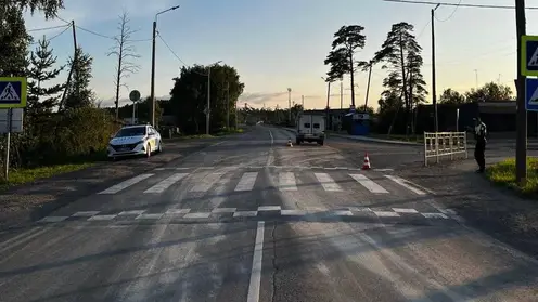 Пьяный водитель сбил 11-летнюю школьницу в Лесосибирске на пешеходном переходе