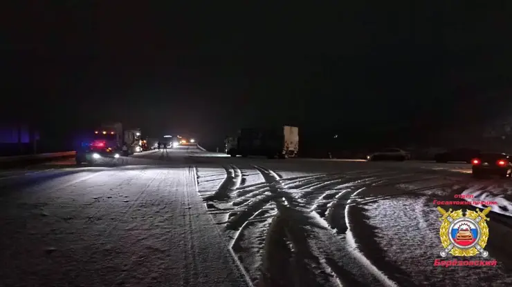 Участок федеральной трассы закрыт в Красноярском крае из-за сложной погодной обстановки