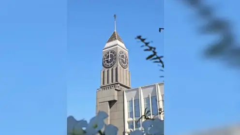 Красноярские куранты заиграли «Лебединую верность» в честь Дня семьи, любви и верности