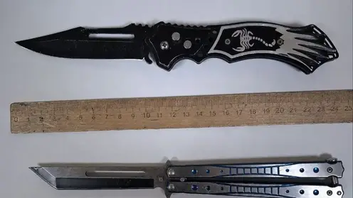 В Забайкалье подросток пытался пронести два ножа в суд