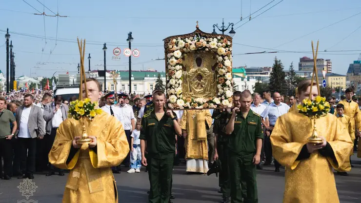 Крёстный ход с иконой Божией Матери пройдёт на центральных улицах Омска в преддверии Дня Крещения Руси