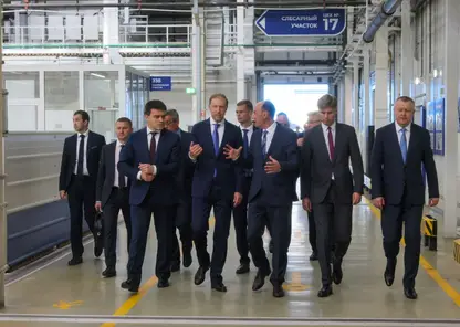 Денис Мантуров ознакомился с работой промышленных предприятий Красноярского края