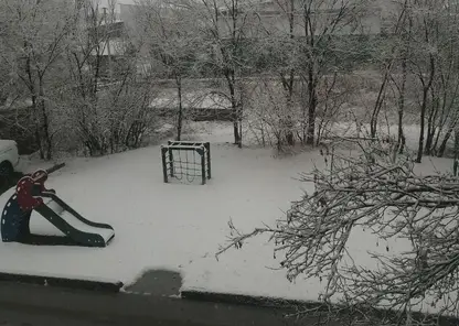 Апрельский снегопад накрыл Приморье: в центральных и северных районах выросли сугробы